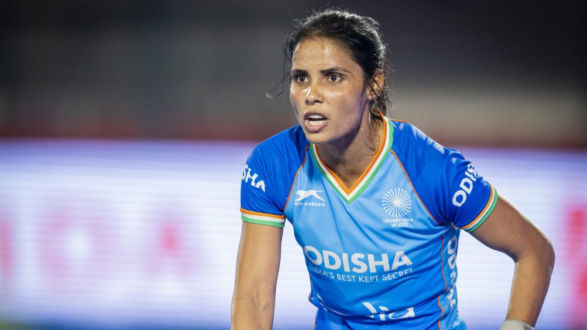 Vandana Katariya was part of Indian women's hockey team that finished fourth at 2020 Tokyo Olympics. Image: Hockey India
Vandana Katariya was part of Indian women's hockey team that finished fourth at 2020 Tokyo Olympics. Image: Hockey India