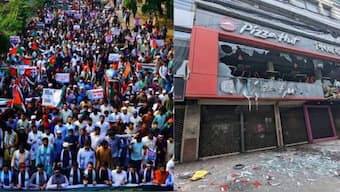 As anti-Israel demonstrations spread across multiple cities in Bangladesh, a wave of anger quickly turned towards global brands, with protesters targeting outlets they believe are tied to Israel. Image courtesy: X