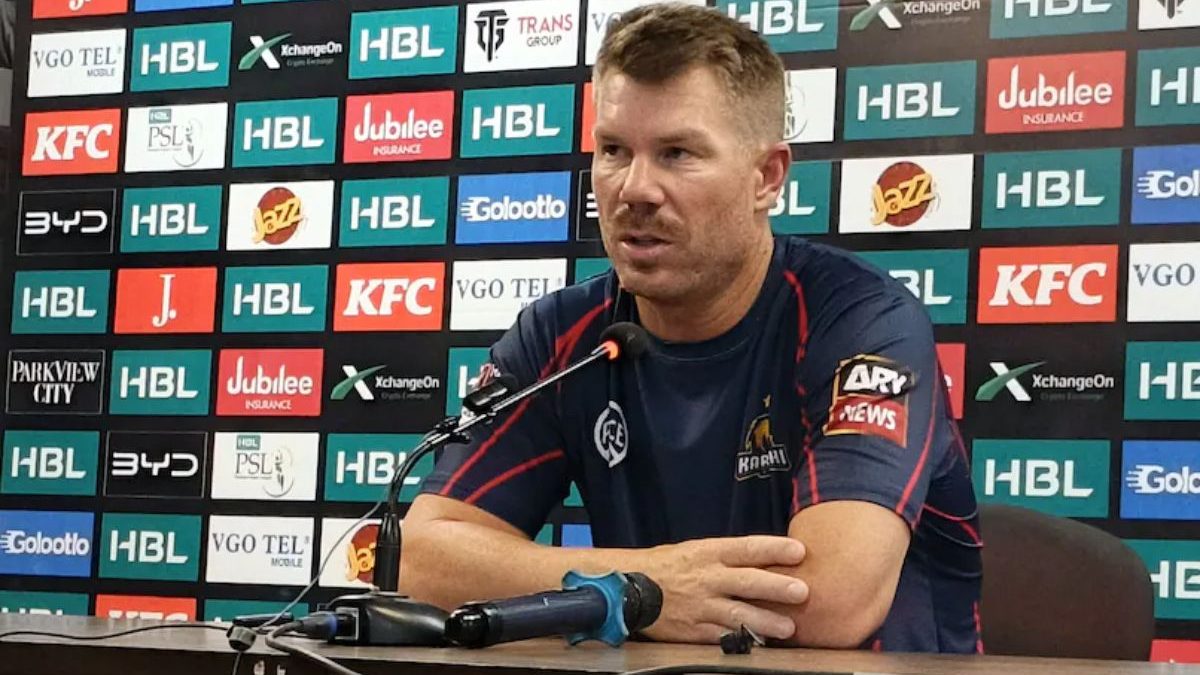 David Warner responds to Pakistani reporter's 'Indian trolling' remark in heated PSL press conference – Firstpost