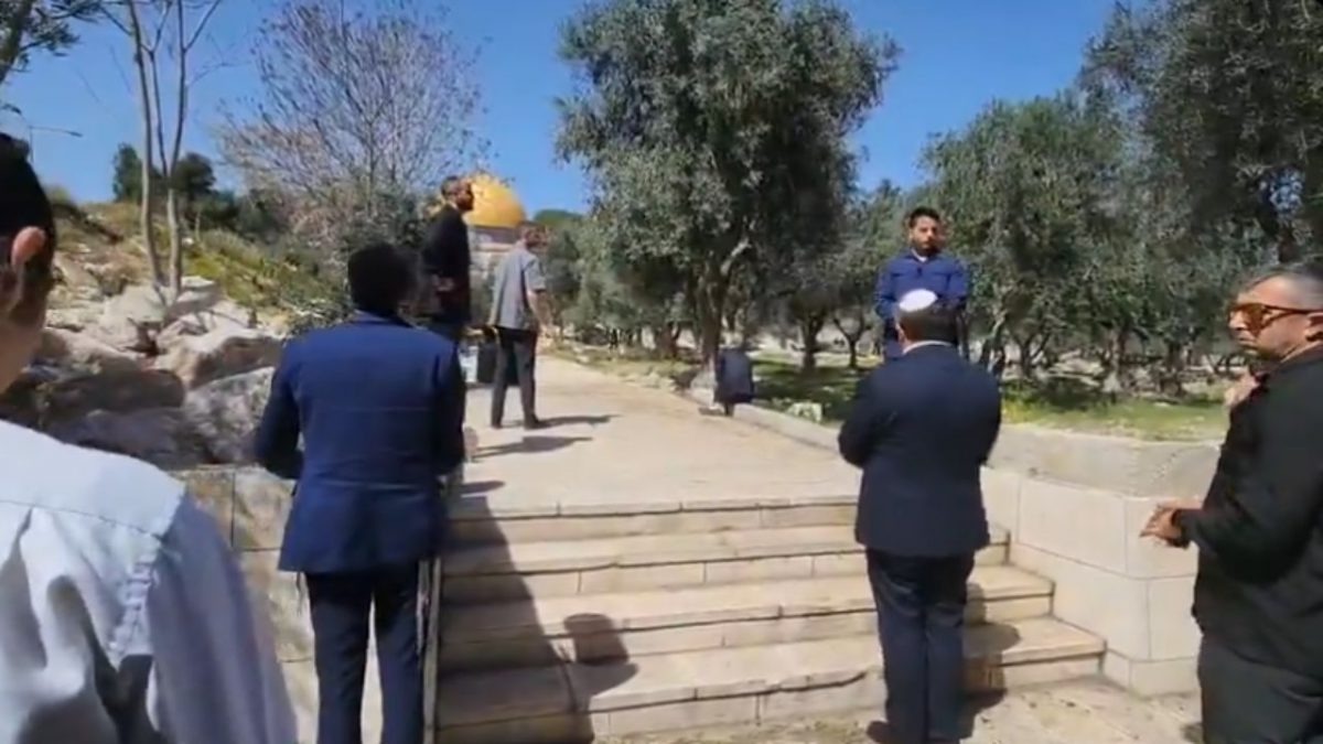 Israel’s national security minister visits Al-Aqsa mosque in Jerusalem, Saudi Arabia angry Israel’s national security minister visits Al-Aqsa mosque in Jerusalem, Saudi Arabia angry