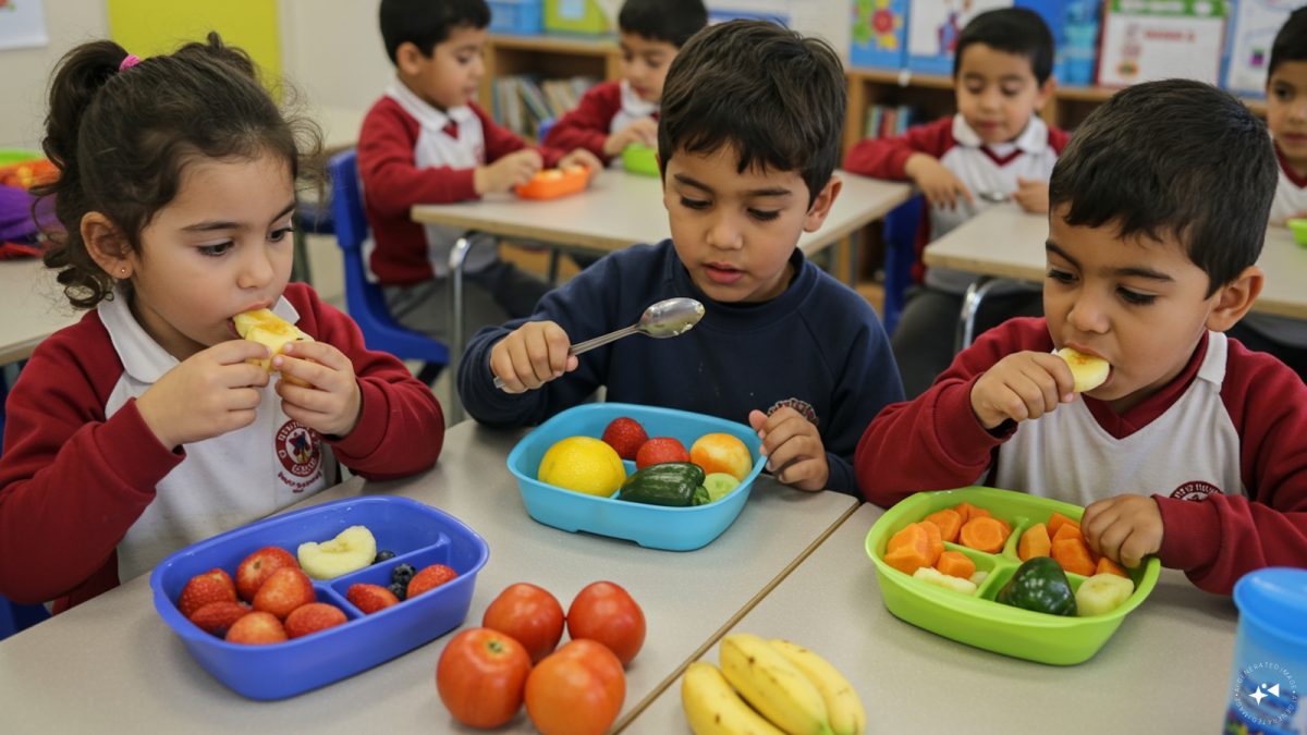 Spain goes back to school to fight obesity, to serve fruits, vegetables and fish to kids in lunches Spain goes back to school to fight obesity, to serve fruits, vegetables and fish to kids in lunches