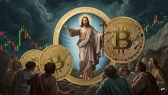 According to the bet, there is a 3 per cent chance that Jesus Christ will return before the end of 2025. Representational Image/AI-generated