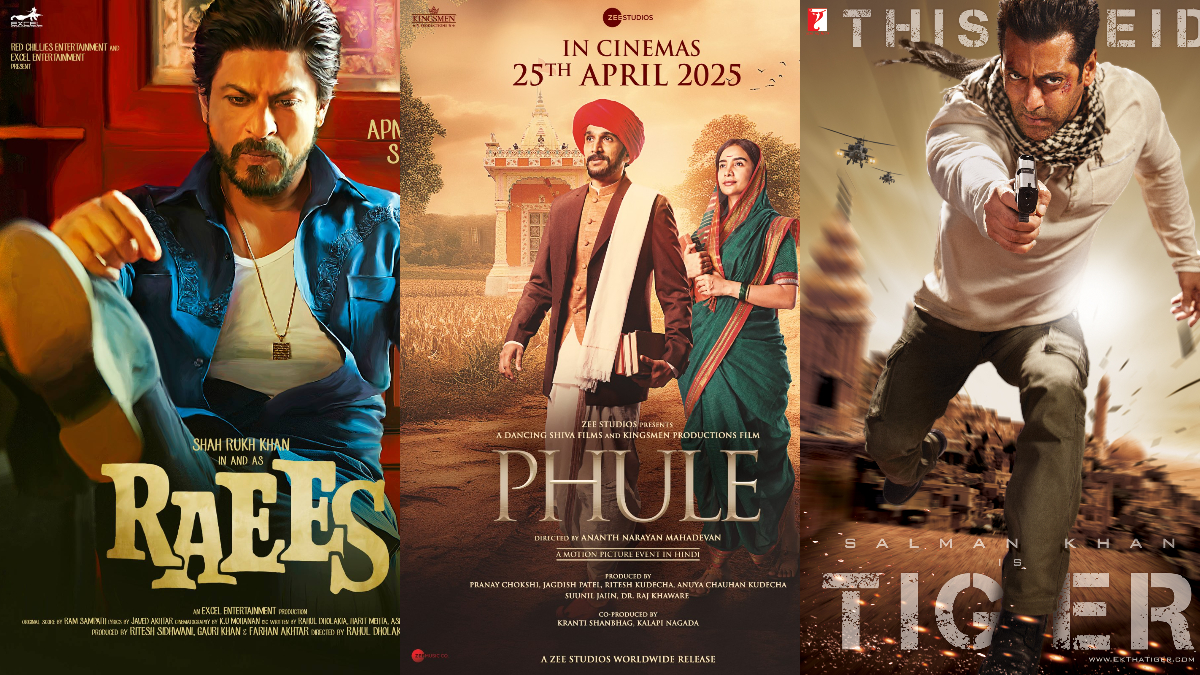 Amid 'Phule' controversy, looking at films that faced a ban- From Shah Rukh Khan's 'Raees' to Salman Khan's 'Ek Tha Tiger' Amid 'Phule' controversy, looking at films that faced a ban- From Shah Rukh Khan's 'Raees' to Salman Khan's 'Ek Tha Tiger'