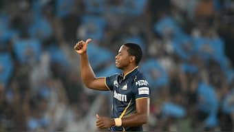 Kagiso Rabada during an IPL 2025 match against Punjab Kings. Image: BCCI