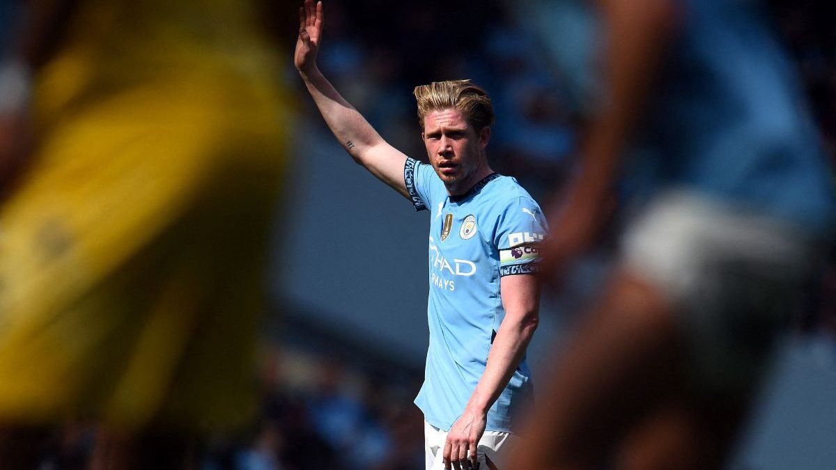 Kevin De Bruyne in action for Manchester City. Image: Reuters Kevin De Bruyne in action for Manchester City. Image: Reuters
