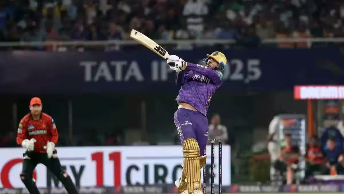 KKR vs SRH Live Score, IPL 2025 Live Cricket Score Online Today Match: Rinku and Iyer power Kolkata to 200/6 KKR vs SRH Live Score, IPL 2025 Live Cricket Score Online Today Match: Rinku and Iyer power Kolkata to 200/6