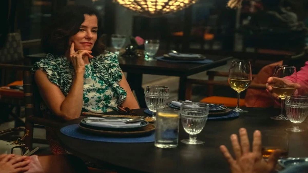 Parker Posey's character on "The White Lotus", Victoria Ratliff, is shown frequently taking the anxiety medication lorazepam. Image Courtesy: HBO Parker Posey's character on "The White Lotus", Victoria Ratliff, is shown frequently taking the anxiety medication lorazepam. Image Courtesy: HBO