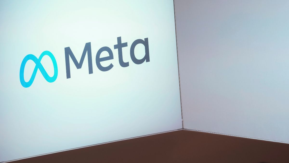 The Meta logo is seen at the Vivatech show in Paris, June 14, 2023. File Image/AP The Meta logo is seen at the Vivatech show in Paris, June 14, 2023. File Image/AP