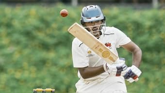 Ayush Mhatre during a first-class game for Mumbai. Image: PTI