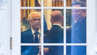 The feud between Elon Musk and Peter Navarro, who has been the architect of many of President Trump’s trade plans, has been simmering for days. File image/AFP