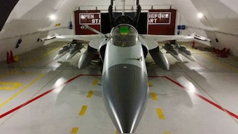 The image shared by Pakistani Air Force showcasing the JF-17C jets equipped with PL-15 missiles for the first time. Image Courtesy: X