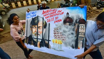 26/11 Mumbai terror attacks mastermind Tahawwur Rana's arrival in India marks the end of a long extradition process with the United States. The 64-year-old is expected to be taken into custody on arrival and lodged at Tihar central prison in Delhi. File image/PTI