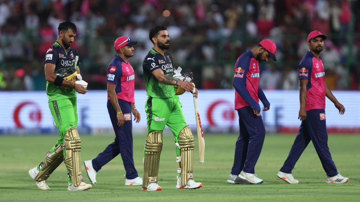 RCB registered a dominant 9-wicket win against RR to maintain their unbeaten away run in IPL 2025. Image: Reuters RCB registered a dominant 9-wicket win against RR to maintain their unbeaten away run in IPL 2025. Image: Reuters