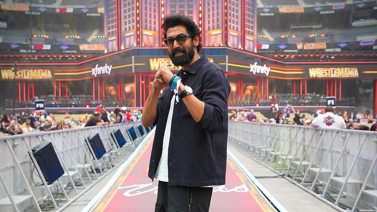 Netflix's 'Rana Naidu' meets WrestleMania 41: Rana Daggubati makes history Netflix's 'Rana Naidu' meets WrestleMania 41: Rana Daggubati makes history