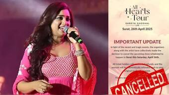 Shreya Ghoshal cancels her Surat concert amidst Pahalgam terror attack in Kashmir