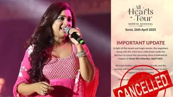 Shreya Ghoshal cancels her Surat concert amidst Pahalgam terror attack in Kashmir