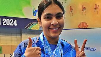 Suruchi Singh recently beat Manu Bhaker in a gold medal match. Image: X