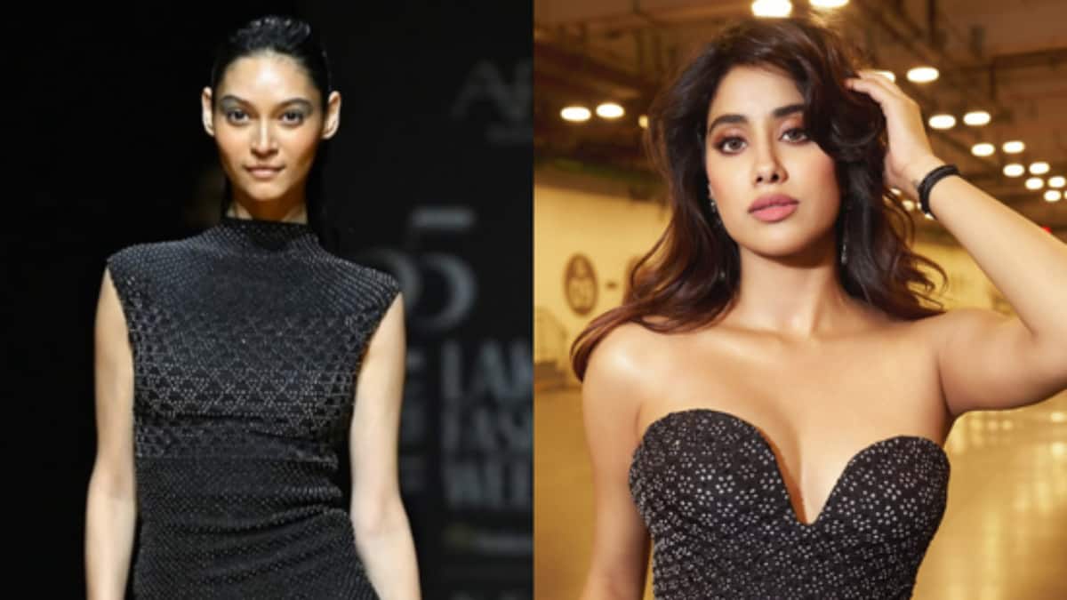 Who is Tamanna Katoch, the model who overshadowed Janhvi Kapoor at Lakme  Fashion Week 2025? – Firstpost