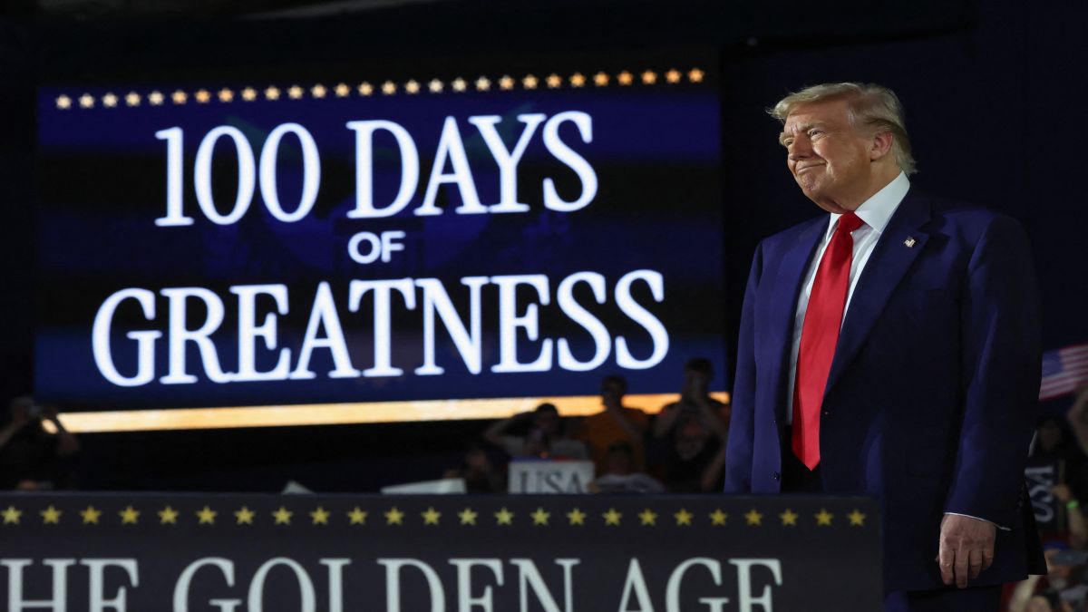 Best 100-day start of any president, says Trump at Michigan speech. Is it true? Best 100-day start of any president, says Trump at Michigan speech. Is it true?