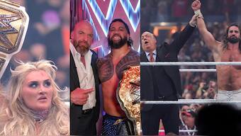 WWE WrestleMania 41 Night One had some great moments and surprises. Images: Netflix/Triple H on X/AFP