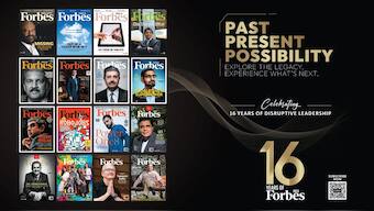 Forbes India celebrates 16 years with landmark anniversary issue, exploring the possibilities disruption brings