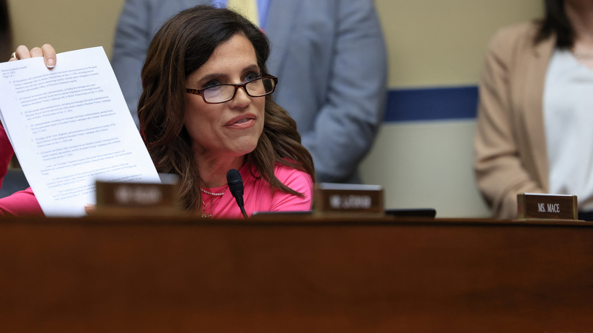 US Representative Nancy Mace. Reuters US Representative Nancy Mace. Reuters