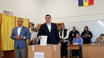 George Simion. Reuters