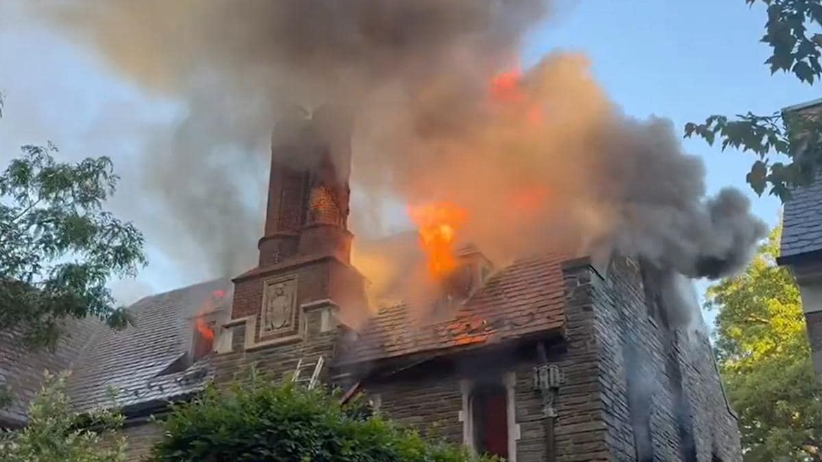 Massive fire guts historic $8.6 million mansion near Obama’s home in Washington DC