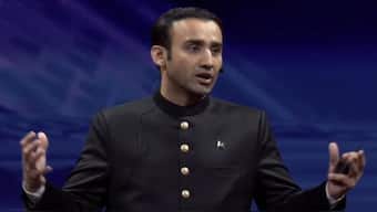 Pakistan Crypto Council CEO Bilal Bin Saqib delivers a keynote address at the Bitcoin Vegas 2025 conference in Las Vegas. Pakistan's Office of SAPM