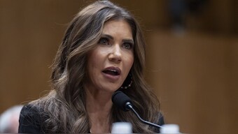 Homeland Security Secretary Kristi Noem. AP