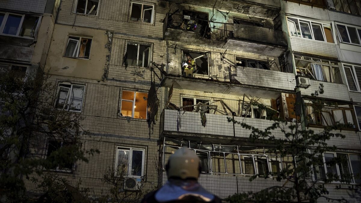 Ukraine’s Kyiv under heavy attack as Russia fires drones and missiles