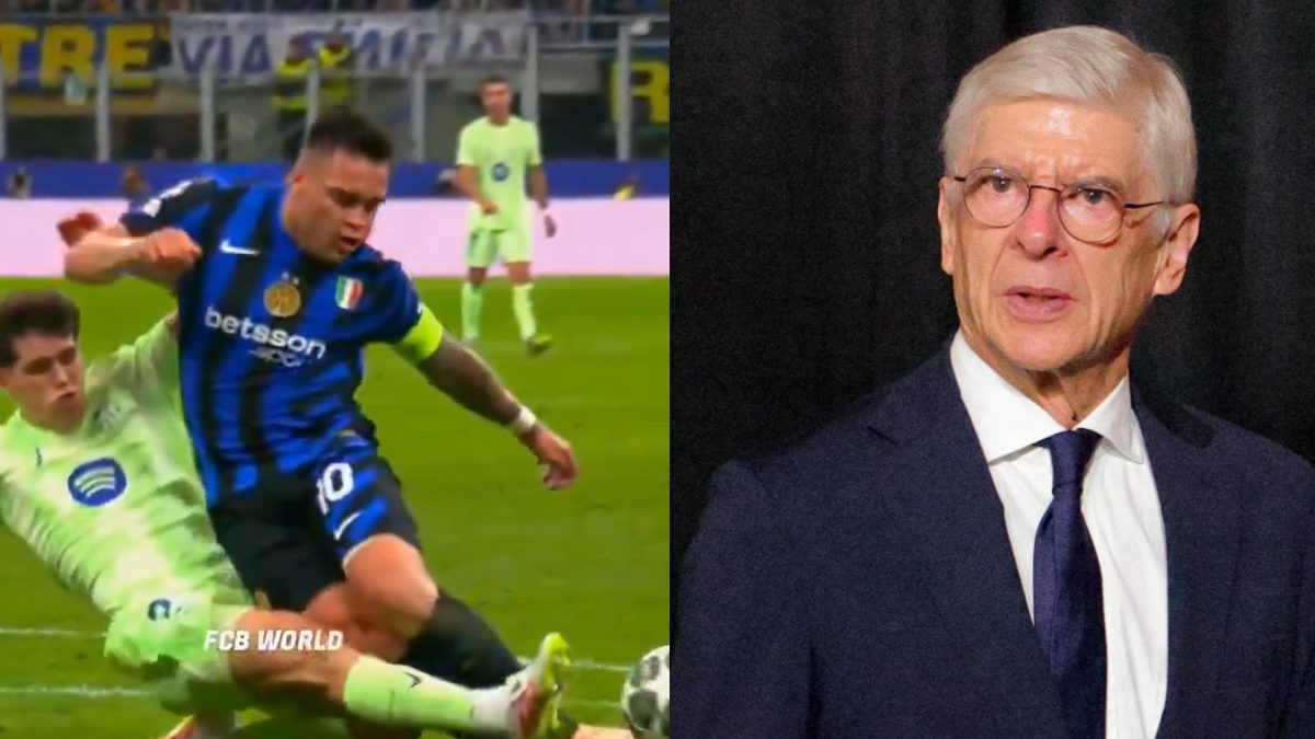Wenger, Flick criticise referees after Inter is awarded controversial penalty vs Barca: 'Highly against these penalties' Wenger, Flick criticise referees after Inter is awarded controversial penalty vs Barca: 'Highly against these penalties'