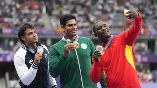 Arshad Nadeem congratulates Neeraj Chopra on 90m mark, sidesteps 'not close friends' remark: 'I stand with Pakistan Army'
