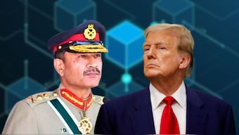 Pak Army Chief Asim Munir and US President Donald Trump 