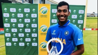 Atharva Ankolekar emerged the costliest player at the T20 Mumbai League 2025 auction in which he was acquired by Eagle Thane Strikes for Rs 15 lakh. Image: Instagram: Instagram/atharva.ankolekar