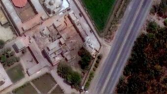 A satellite image shows a closer view of buildings damaged following airstrikes in Bahawalpur, Pakistan, on May 7, 2025. Reuters