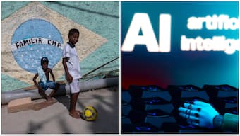 Artificial intelligence is helping young football talent in Brazil boost their chances of getting noticed by club scouts and analysists. Image: AFP/Reuters