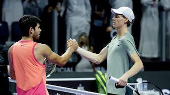 Carlos Alcaraz's rivalry with Jannik Sinner is getting hotter. Image: Reuters