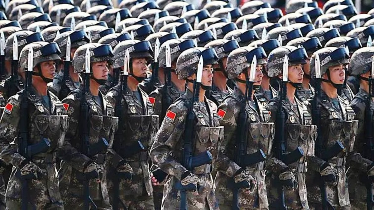 China is growing significantly in military strength. India needs to be conscious of the growing capability gap and needs to build its conventional military strength and find game-changing combat solutions. Image: AP China is growing significantly in military strength. India needs to be conscious of the growing capability gap and needs to build its conventional military strength and find game-changing combat solutions. Image: AP