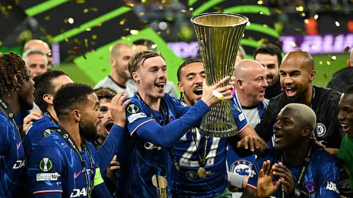 Cole Palmer fires Chelsea to Conference League trophy as London club makes unique UEFA competition record