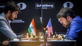 The upcoming 'Checkmate: USA vs India' event will be headlined by the showdown between D Gukesh and Hikaru Nakamura. Image credit: FIDE/Michal Walusza