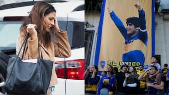 One of the judges, Julieta Makintach, in Diego Maradona's trial has been accused of behaving like 'an actress'. Images: Reuters
