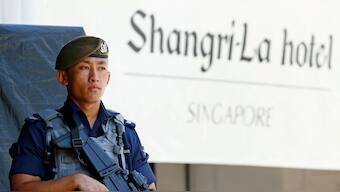 The Shangri-La Dialogue will take place in Singapore. AP 