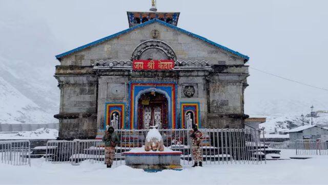 The doors of the Kedarnath Dham will open for devotees on May 2. File image/PTI