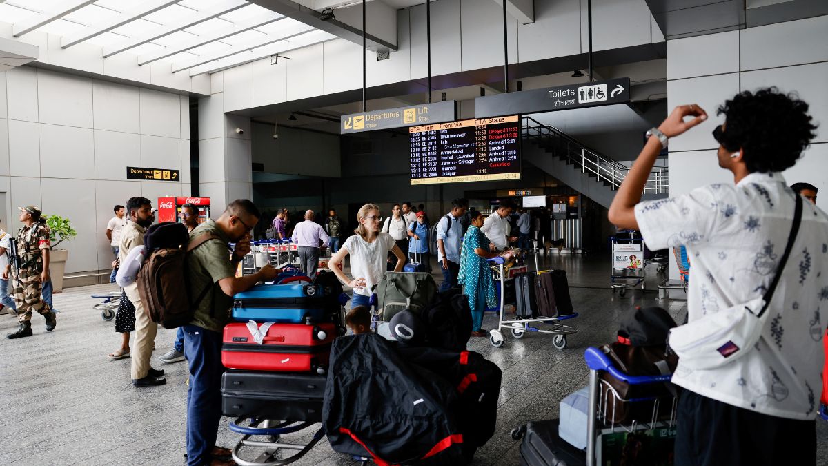Passengers wait at Terminal 2 of Indira Gandhi International Airport in New Delhi, India, July 1, 2024. (Photo: Reuters) Passengers wait at Terminal 2 of Indira Gandhi International Airport in New Delhi, India, July 1, 2024. (Photo: Reuters)