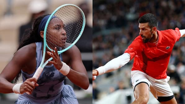 French Open: Gauff finds rhythm after forgetting rackets, Djokovic overcomes difficult conditions