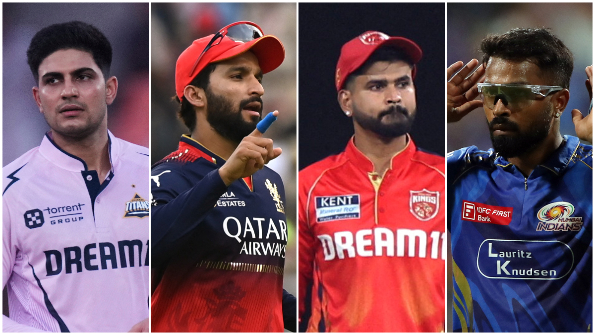 Gujarat Titans, Royal Challengers Bengaluru, Punjab Kings and Mumbai Indians are the four teams that have qualified for the 2025 Indian Premier League playoffs. AP/Reuters Gujarat Titans, Royal Challengers Bengaluru, Punjab Kings and Mumbai Indians are the four teams that have qualified for the 2025 Indian Premier League playoffs. AP/Reuters