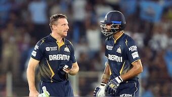 Gujarat Titans handed a 38-run defeat to Sunrisers Hyderabad on Friday. Image: Reuters