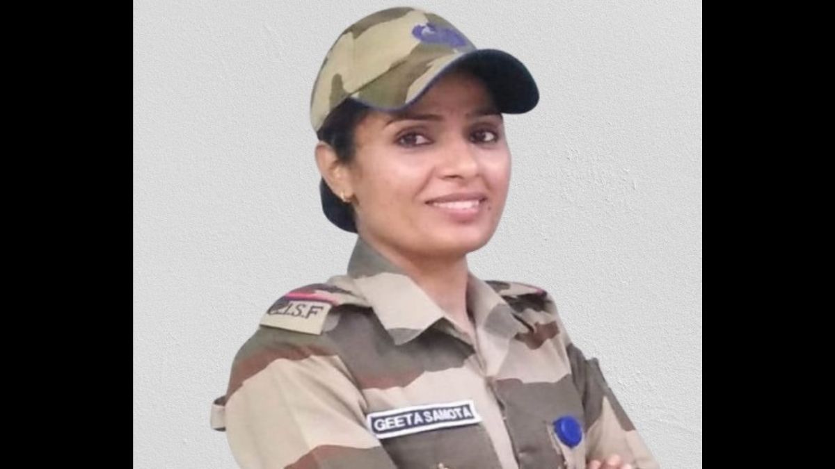 CISF's Geeta Samota scales Mount Everest, force hails her as symbol of courage and determination CISF's Geeta Samota scales Mount Everest, force hails her as symbol of courage and determination