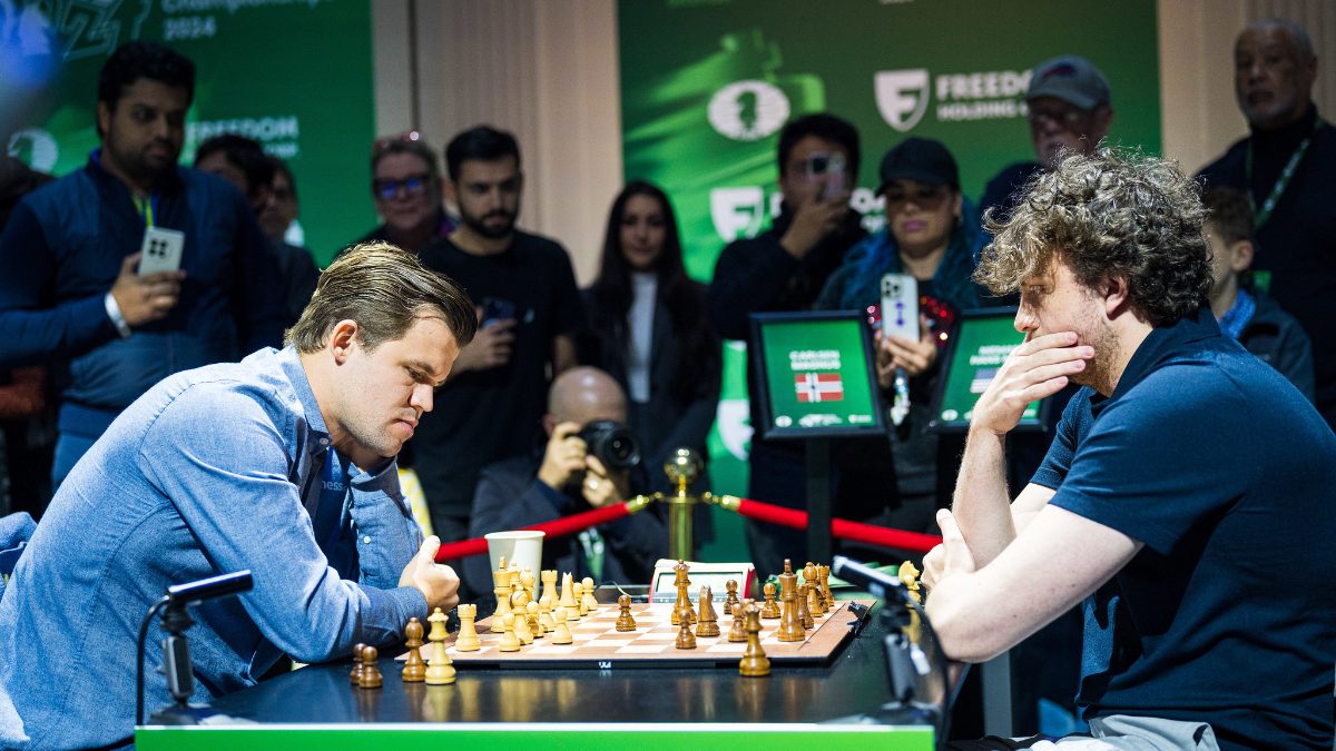 Hans Niemann has been accused of over-the-board cheating in chess games by Magnus Carlsen. Image: FIDE
Hans Niemann has been accused of over-the-board cheating in chess games by Magnus Carlsen. Image: FIDE